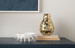 Kiwano Vase, Brass