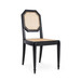 Leila Side Chair, Flat Black