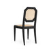 Leila Side Chair, Flat Black
