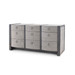 Albert Extra Large 9-Drawer, Ash Gray Shimmer