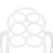 Loop Armchair, Eggshell White
