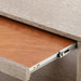 Lugano 1-Drawer Side Table, Taupe Gray