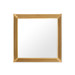 Maya Mirror, Antique Brass