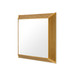 Maya Mirror, Antique Brass