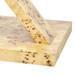 Modena 1-Drawer Side Table, Burl