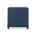 Madison 3-Drawer Side Table, Navy Blue Lacquer
