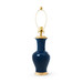 Acacia Lamp Without Shade, Navy Blue