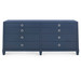 Madison 8-Drawer, Navy Blue Lacquer
