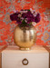 Mali Medium Cache Pot, Brass