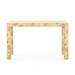Melissa Console Table, Burl
