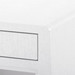 Ming 2-Drawer Side Table, Chiffon White