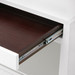 Ming 2-Drawer Side Table, Chiffon White
