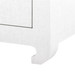 Ming 2-Drawer Side Table, Chiffon White