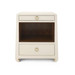 Ming 2-Drawer Side Table, Canvas Cream