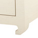 Ming 2-Drawer Side Table, Canvas Cream