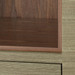 Ming 2-Drawer Side Table, Sage Green