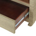 Ming 2-Drawer Side Table, Sage Green