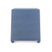 Ming 2-Drawer Side Table, Navy Blue