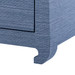 Ming 2-Drawer Side Table, Navy Blue