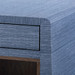 Ming 2-Drawer Side Table, Navy Blue