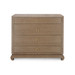 Ming Large 4-Drawer, Flax Brown
