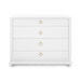 Ming Large 4-Drawer, Chiffon White