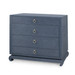 Ming Large 4-Drawer, Navy Blue