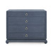 Ming Large 4-Drawer, Navy Blue