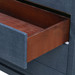 Ming Large 4-Drawer, Navy Blue