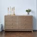 Ming Extra Large 8-Drawer, Flax Brown