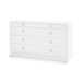 Ming Extra Large 8-Drawer, Chiffon White