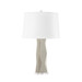 Molino Lamp Without Shade, Dove Gray