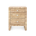 Morgan 3-Drawer Side Table, Papyrus