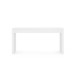 Morgan Large Console Table, Chiffon White
