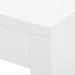 Morgan Large Grasscloth Console Table, Chiffon White