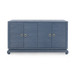 Meredith 4-Door Cabinet, Navy Blue