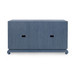 Meredith 4-Door Cabinet, Navy Blue
