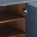Meredith 4-Door Cabinet, Navy Blue