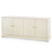 Meredith Extra Large 4-Door Cabinet, Canvas Cream