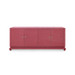 Meredith Extra Large 4-Door Cabinet, Red