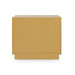 Mark 3-Drawer Side Table, Antique Brass