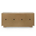 Mark 4-Door Cabinet, Antique Brass