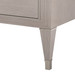 Morris Extra Large 6-Drawer, Taupe Gray and Satin Bronze