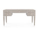 Morris Desk, Taupe Gray and Nickel