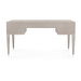 Morris Desk, Taupe Gray and Nickel