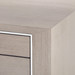 Morris Desk, Taupe Gray and Nickel