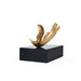 Mithra Statue, Gold Leaf