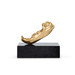 Mithra Statue, Gold Leaf Mithra Statue, Gold Leaf