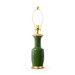 Alia Lamp Without Shade, Dark Green