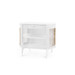 Nadia 1-Drawer Side Table, Vanilla
